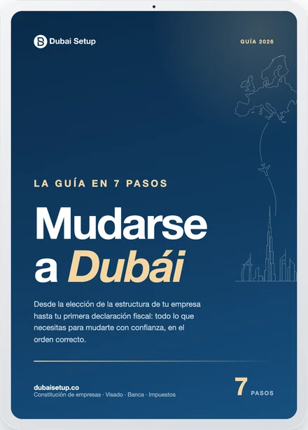 Mudarse a Dubái: la guía gratuita en 7 pasos en un iPad