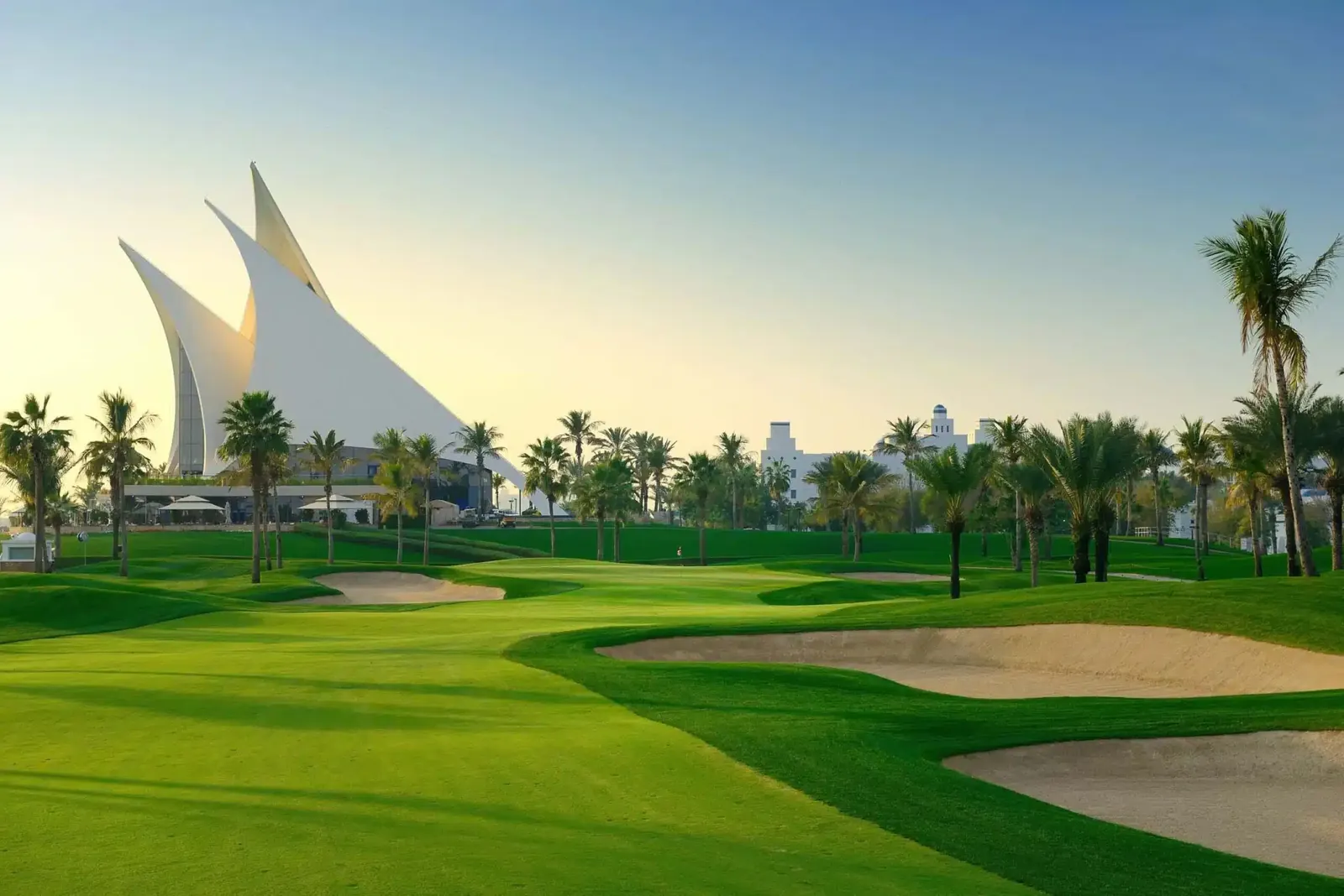 Campo de golf en Dubai Creek